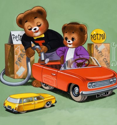 Oso de peluche (con objetos ocultos) de English School