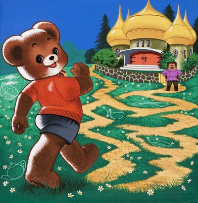 Oso de peluche (con objetos ocultos) de English School