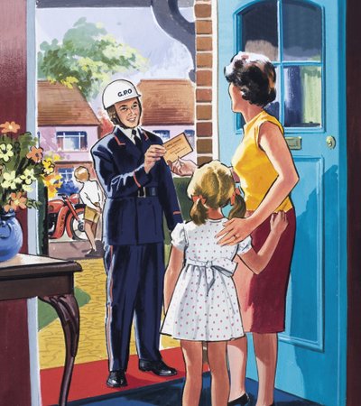 Mensajero de telegramas de English School