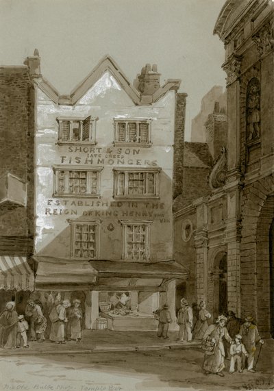 Temple Bar, Londres, La vieja tienda a granel de English School