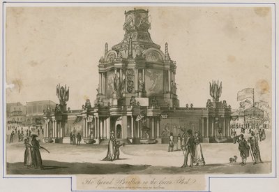 Templo de la Concordia erigido para la Paz de 1814 de English School