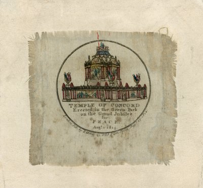 Templo de la Concordia para celebrar la Paz de 1814 de English School