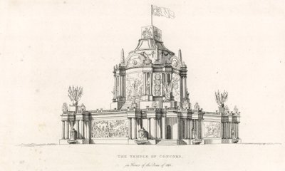 Templo de la Concordia para celebrar la Paz de 1814 de English School