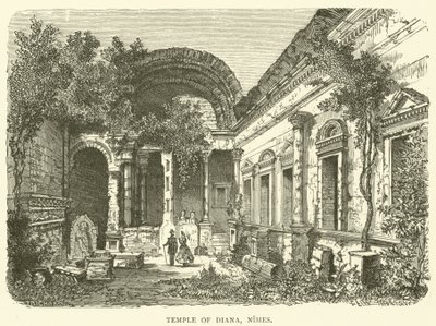 Templo de Diana, Nimes de English School
