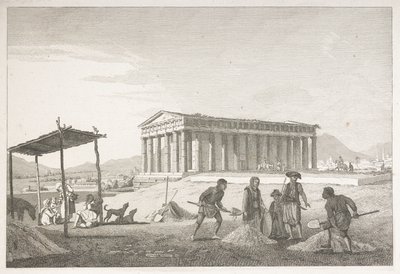 Templo de Hefesto en la Acrópolis de Atenas, de 