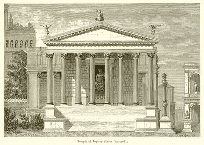 Templo de Júpiter Estator (restaurado) de English School
