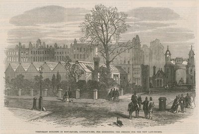Edificio temporal en New Square, Lincoln