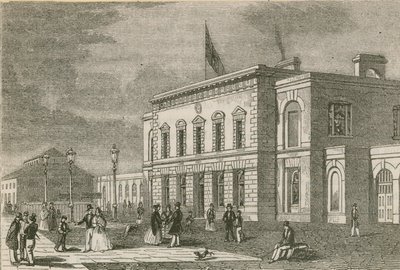 Terminal del Blackwall Railway de English School