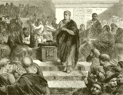 La abdicación de Sila de English School