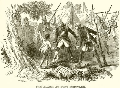 La alarma en Fort Schuyler de English School