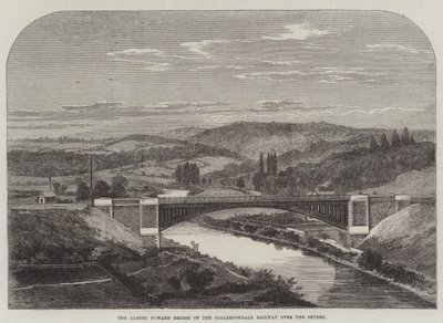 El puente Albert Edward del ferrocarril de Coalbrookdale sobre el Severn de English School