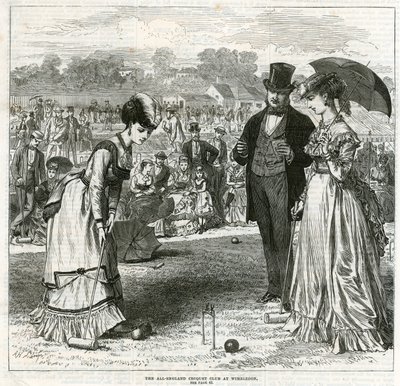 El Club de Croquet de Toda Inglaterra en Wimbledon de English School