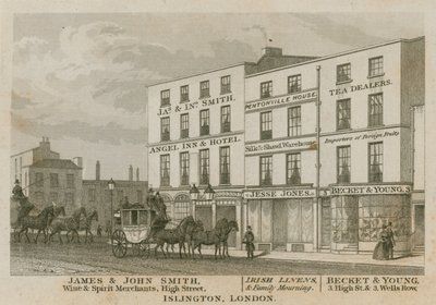 The Angel Inn, Islington de English School
