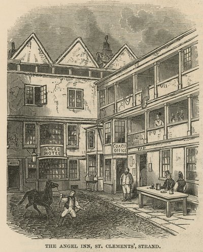 La Posada Angel, St Clements, Strand, Londres de English School