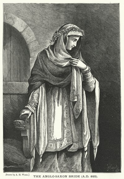 La novia anglosajona, AD 895 de English School