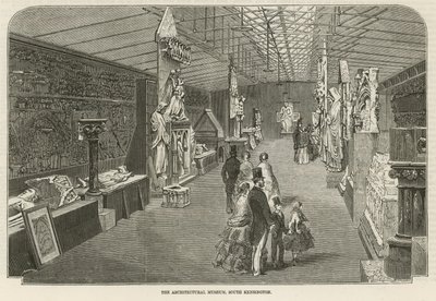 El Museo de Arquitectura, South Kensington, Londres de English School