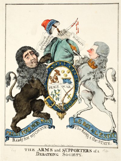 Las Armas y Soportes de una Sociedad de Debate de English School