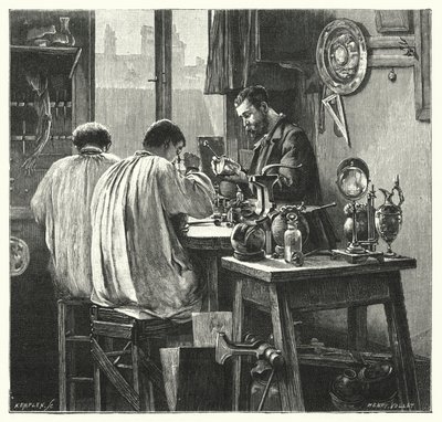 El arte de perseguir (grabado) de English School