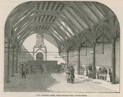 El Hogar de los Artesanos, Spitalfields - La Sala de Café de English School