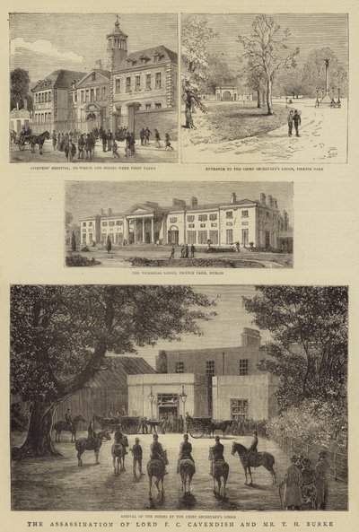 El asesinato de Lord F C Cavendish y el Sr. T H Burke de English School