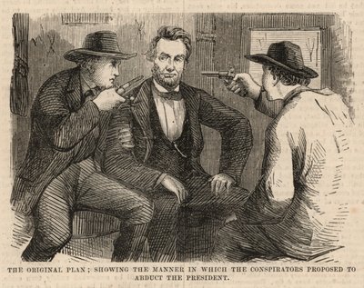 El asesinato del presidente Lincoln; El plan original de English School