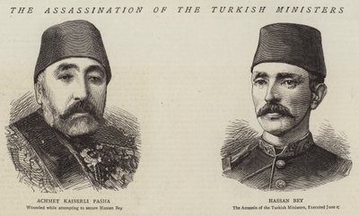 El asesinato de los ministros turcos de English School