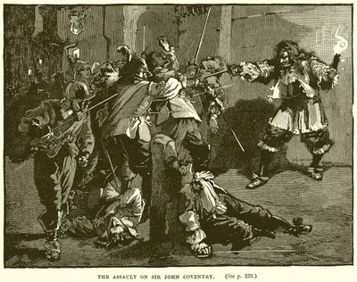 El asalto a Sir John Coventry de English School