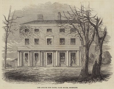 El Asilo para Idiotas, Park House, Highgate de English School