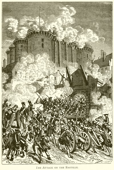 El ataque a la Bastilla de English School