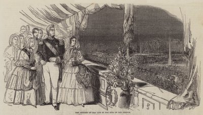 El atentado contra la vida del rey de Francia de English School