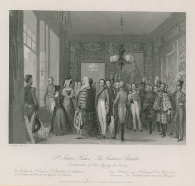 La Cámara de Audiencia del Palacio de St. James de English School