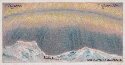 La aurora boreal (cromolitografía) de English School