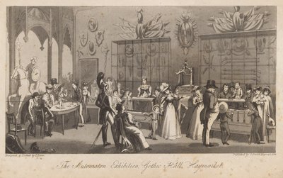 La Exposición de Autómatas, Gothic Hall, Haymarket de English School