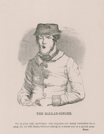 El cantante de baladas de English School