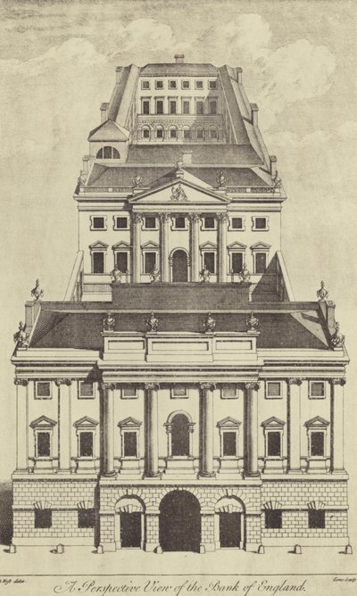 El Banco de Inglaterra, 1739 de English School
