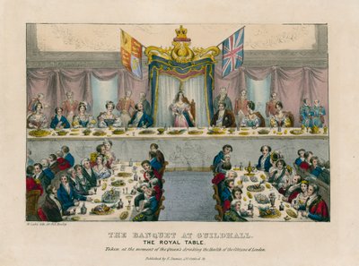 El banquete en Guildhall de English School