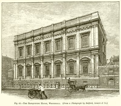 La Casa de Banquetes, Whitehall de English School