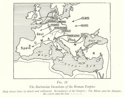 Las Invasiones Bárbaras del Imperio Romano de English School