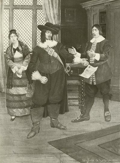 El Barbero de Sevilla, Acto I escena xi (grabado) de English School