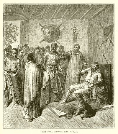 El bardo ante el barón de English School