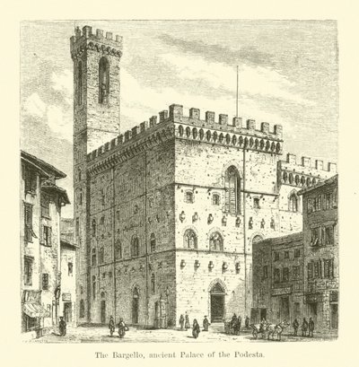 El Bargello, antiguo Palacio del Podestà de English School