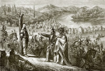 El Barón de Wagon en el puesto de guerra de English School