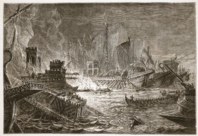 La batalla de Actium de English School