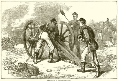 La batalla de Chancellorsville de English School