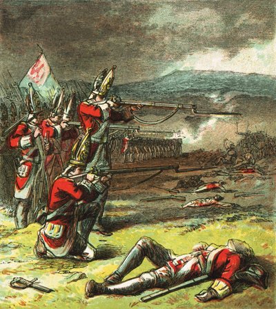 La Batalla de Culloden de English School