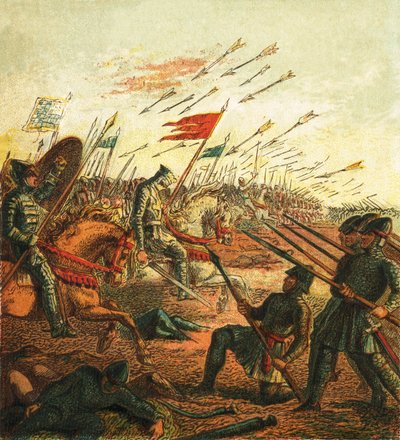La batalla de Hastings de English School