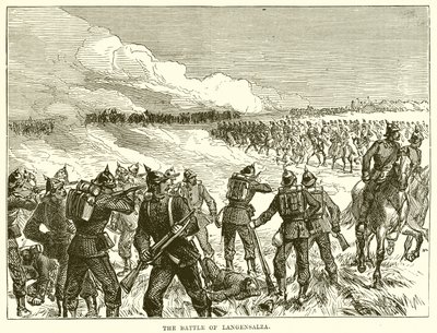 La batalla de Langensalza de English School