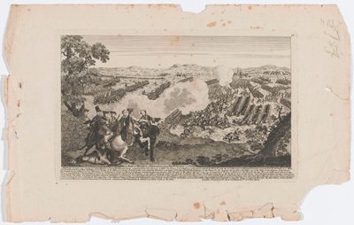 ¿La Batalla de Minden o Thornhausen en Westfalia el 1 de agosto de 1759? de English School