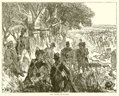 La batalla de Plassey de English School