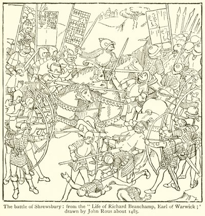 La Batalla de Shrewsbury de English School